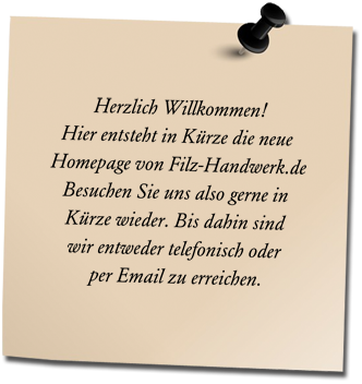Filzhandwerk